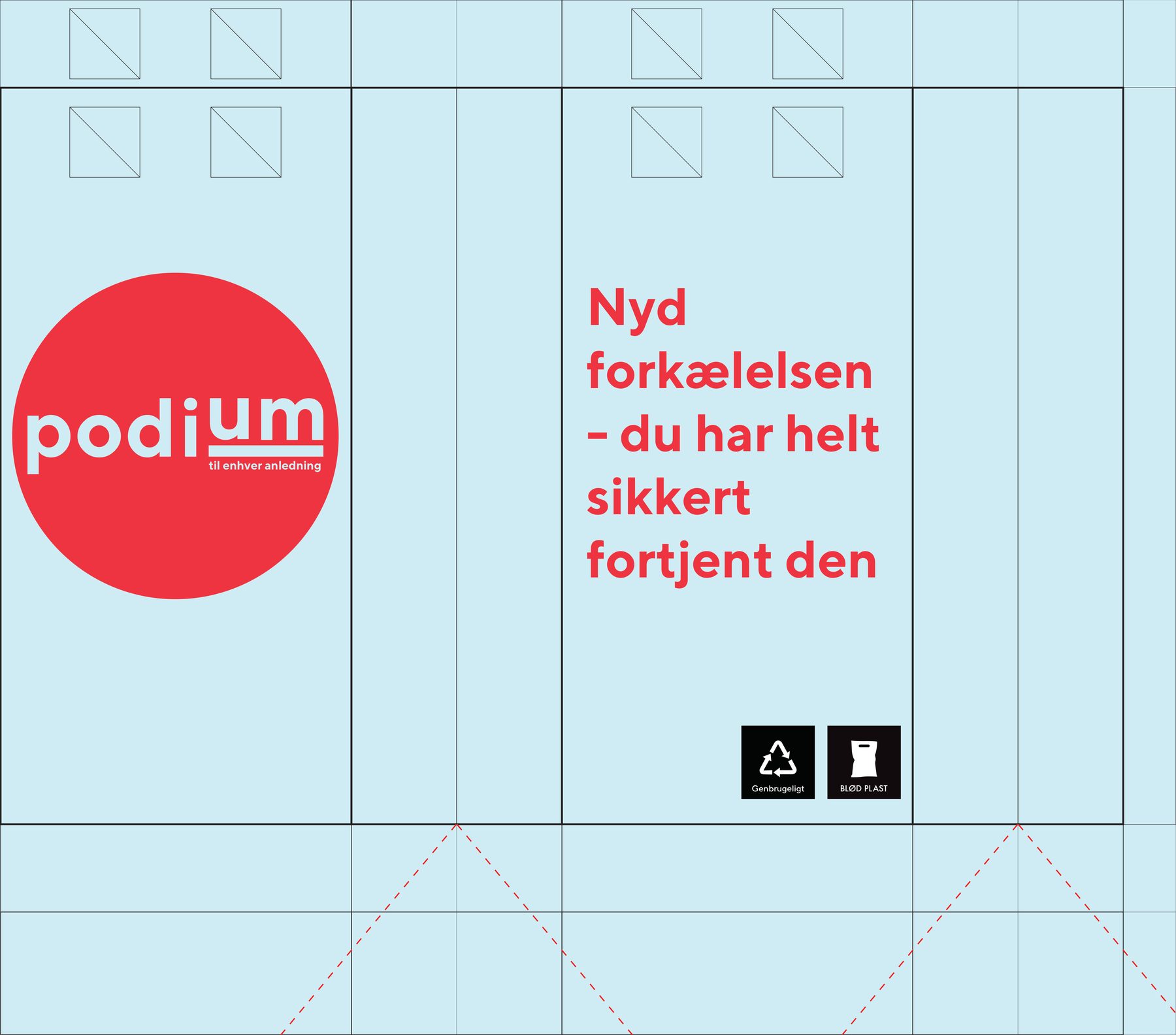 To-go pose — varianter i systemet.
